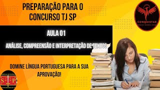 AULA 01 Análise compreensão e interpretação de diversos tipos de textos [upl. by Kotto]