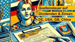 Abenteuer Wirtschaft Quellensteuer auf Dividenden und Zinsen – ein paar Beispiele [upl. by Olaznog]