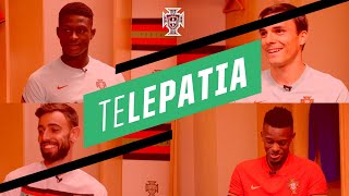 💭🇵🇹 TELEPATIA Ep2 Nélson Semedo amp Bruno Fernandes  João Palhinha amp Nuno Mendes [upl. by Siradal]