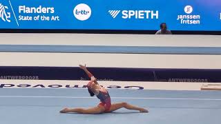 Ondine Achampong 🇬🇧  Floor  Qual  World Championships 2023 [upl. by Eglanteen272]