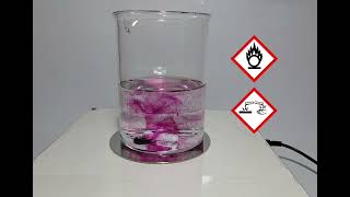 Potassium permanganate decolorization experiment  inorganic Chemistry ⚗️ [upl. by Treiber]