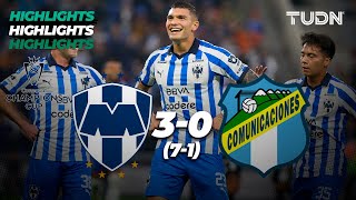 HIGHLIGHTS  Monterrey 3 71 0 Comunicaciones  CONCACHAMPIONS 2024  TUDN [upl. by Nohj]