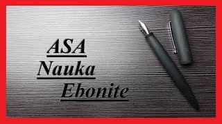 ASA Nauka Ebonite  Review Deutsch [upl. by Mellman]