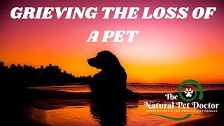 The Natural Pet Doctor  Grieving the Loss of a Pet [upl. by Minor]