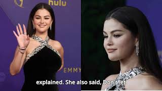 Selena Gomezs Powerful Message Embracing Vulnerability and Hope  Selena Gomezs Inspiring Journey [upl. by Eenahpets]