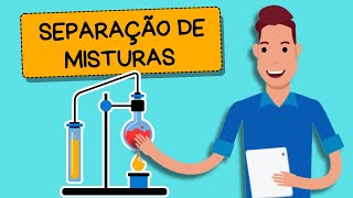 SEPARAÇÃO DE MISTURAS  Resumo [upl. by Sadowski]