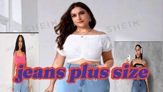 JEANS PLUS SIZE DA SHEIN😱😍 [upl. by Dearden]