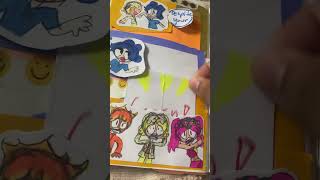 Message to Loser Interactive Sketchbook Page objectshow bfdi bfb tpot osc sketchbook [upl. by Palla]