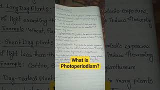 What is Photoperiodism in plants  biology class11biology shortsfeed shortsviral [upl. by Nolrev547]