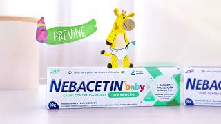 Nebacetin baby Linha completa contra assaduras [upl. by Eillo]