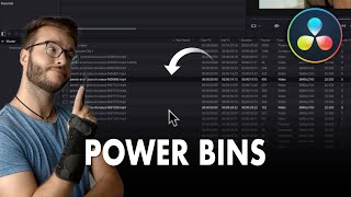 POWER BINS  Projektübergreifende Struktur erstellen  DaVinci Resolve Tutorial Deutsch [upl. by Eimmas806]