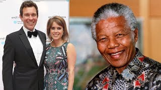 Wedding invitation Princess Eugenie puts poignant quote by Nelson Mandela on card [upl. by Annawt]