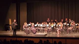 cudahy Middle School 7th and 8th grade band winter concert 121423 [upl. by Najib]