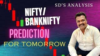 Nifty prediction for tomorrow  Nifty bank nifty prediction SD’s Analysis [upl. by Silas]