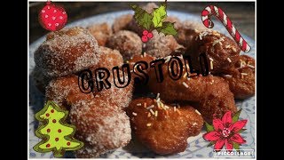 CRUSTOLI O TURDILLI CALABRESI  Ricetta Natalizia [upl. by Suoicul]