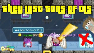 They Lost Tons Of DLS  Growtopia [upl. by Kathrine268]