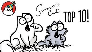 Top 10 Episode Countdown  Simons Cat  COLLECTION [upl. by Adiahs]