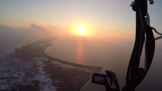 Epic Paramotor Sunset Flight [upl. by Ehcropal]