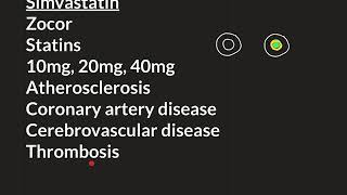 Simvastatin [upl. by Osborne359]