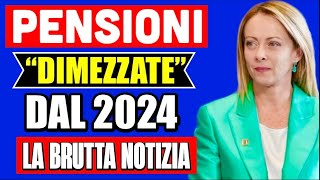 PENSIONI quotDIMEZZATEquot DAL 2024 👉 ECCO COSA È EMERSO DALLA NUOVA LEGGE DI BILANCIO❗💸 [upl. by Edras]