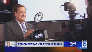 Sam Rubin legendary KTLA entertainment reporter dies at 64 [upl. by Ecerahs]