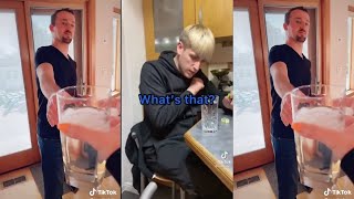 SupriseSuspiciously Giving A Glass Of Water To My Boyfriend Latest Tik Tok Compilation [upl. by Kolnos]