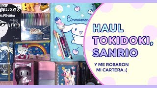 Haul La Mole Comic Con  Tokidoki Sanrio Me robaron mi cartera  Cindy Chaps [upl. by Marcel]