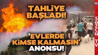 İzmir Felaketi Yaşıyor Alevler Karşıyakayı Çembere Aldı Halk Panik İçinde Kaçıyor [upl. by Mariette]