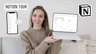 NOTION TOUR Hoe ik mijn leven organiseer  Digitale planner  template  Julia Verbij [upl. by Abe]