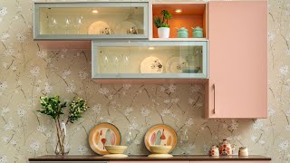 Latest Crockery Unit Designs 2024  Dining Room Crockery Units  Latest Dining Room Cupboards 82 [upl. by Felske]