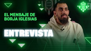 Borja Iglesias quotSiento una vinculación enorme a nivel emocional con el Clubquot 🐼💚 [upl. by Notyap524]