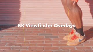 8K Viewfinder Overlays Preview [upl. by Ailekahs679]