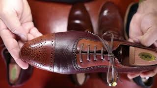 Carmina Shomaker Shell Cordovan  Shoe Rambling with Welted Ware [upl. by Carnay]