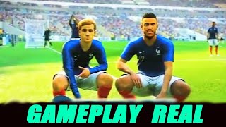 PES 2019  GAMEPLAY REAL FRANCIA VS PES LEGENDS [upl. by Ibbetson]