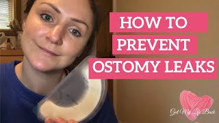 OSTOMY LEAK PREVENTION  HOW TO AVOID BAG LEAKS WITH AN ILEOSTOMY OR COLOSTOMY  FLANGE EXTENDER [upl. by Thgiwed259]