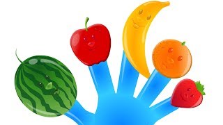 Fruit Finger Family  Fruits Song  learn Fruits  Nursery Rhymes amp Baby Songs [upl. by Einahpetse]