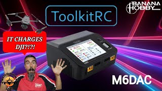 A DJI Charger Review and How to Use ToolkitRC M6DAC Battery Charger [upl. by Christiano]