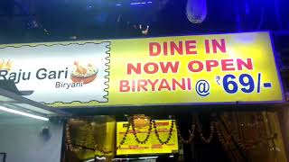 69 Rupees Biryani In HYDERABAD [upl. by Wildon]