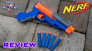 REVIEW Nerf Sharpfire Delta Unboxing Review amp Firing Test [upl. by Hsakaa]