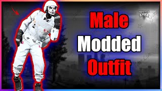 GTA5 I Male WHITE JOGGERS amp WHITE ARMOR Outfit Tutorial I BEFF GLITCH [upl. by Sapienza248]