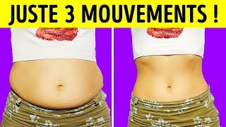 3 Exercices Rapides Pour Les Abdominaux Inférieurs Afin D’avoir un Ventre Plat [upl. by Jdavie]