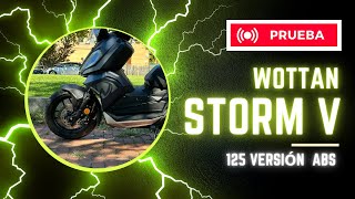 wottan storm v 125 ABSTest drive [upl. by Kirsti975]