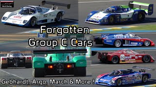 Forgotten Group C Cars  Gebhardt Olmas Spice GKW Argo and More  Le Mans Classic 2022 [upl. by Killoran]