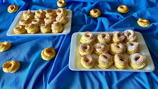 🍰 🥚🧈 venčeky  venčeky z odpaľovaného cesta recept  jak upéct věnečky  dezerty  zákusky na svadbu [upl. by Silas]