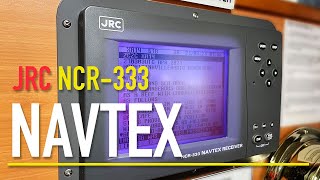 NAVTEX JRC NCR333 Part 1 Как работает НАВТЕКС Видеоинструкция [upl. by Yedorb]