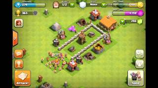 Best Clash of Clans Defense  Town Hall 2 Base Layout [upl. by Michey762]