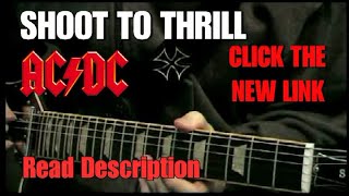 Shoot to Thrill ACDC  Lesson part 1 COPYRIGHT CLAIM ISSUE  READ DESCRIPTION [upl. by Ormiston]