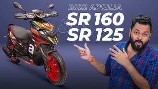 2022 Aprilia SR 160 amp SR 125 Are Here⚡What’s New Everything You Need To Know [upl. by Anelhtak759]