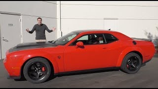 Dodge Demon Crate Unboxing  The New Car Show [upl. by Naved]