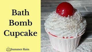 DIY Cupcake Bath Bomb These delicious treats make a relaxing bath time experienceincludes recipe [upl. by Hteazile]